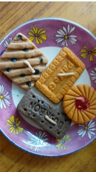 Aroma Wax Candles Biscuits